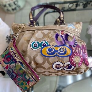 Coach Poppy hand bag